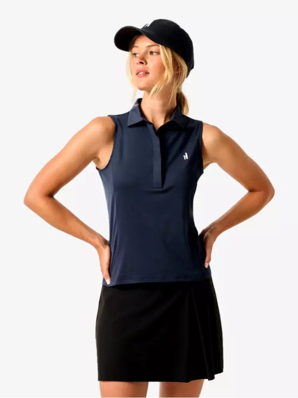 Fred Perry sleeveless polo top